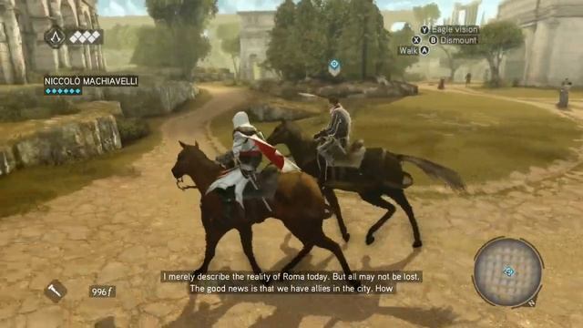Assassins Creed Brotherhood Gameplay Walkthrough (XBO) Part 2 Niccolò Machiavelli смотреть онлайн