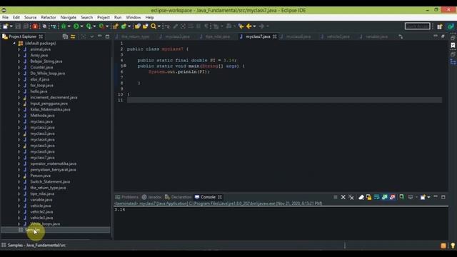 23. Dasar Pemrograman Java - Package Pada Java смотреть онлайн