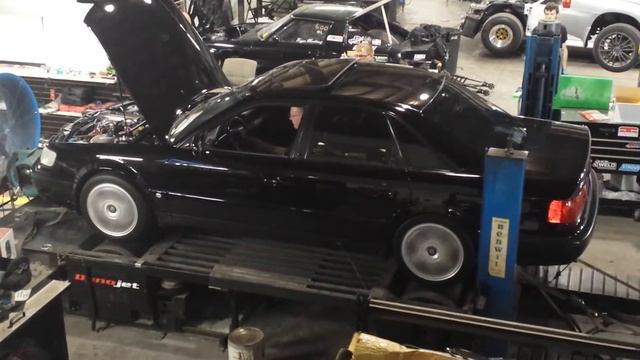 My 1994 Audi S4 Dyno run смотреть онлайн