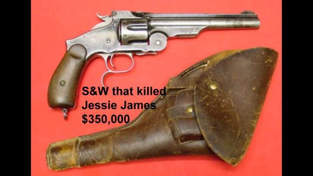 The Pistol That Killed Jessie James $350,000