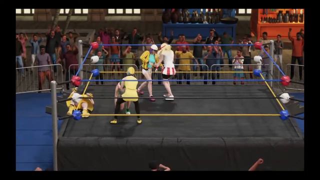 Pikala vs. Skyla vs. Casey vs. Sabrina vs. Erika vs. Mallow vs. Elesa vs. Korrina in a Battle Royal смотреть онлайн