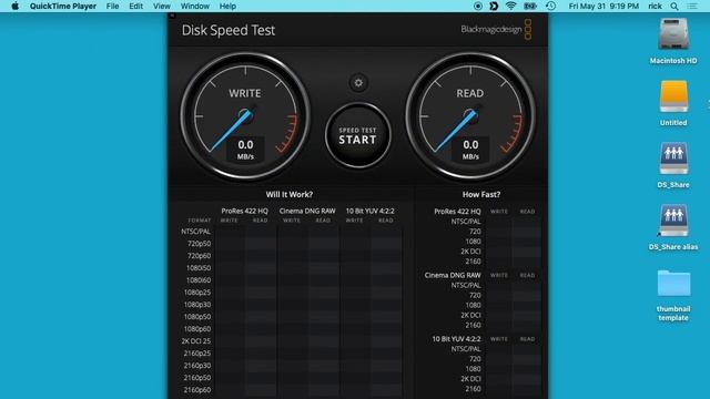 ORICO USB3.0 Drive Dock + WD Red 8TB Drive Blackmagic Disk Speed Test смотреть онлайн