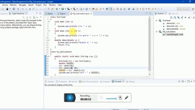 Polymorphism in Java смотреть онлайн