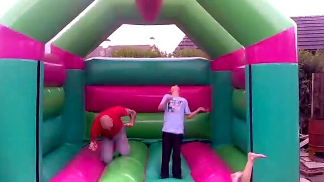 Bouncy castle backflip смотреть онлайн