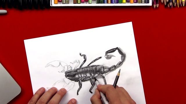 Daily Sketch Challenge 045: Scorpion (40 min) смотреть онлайн