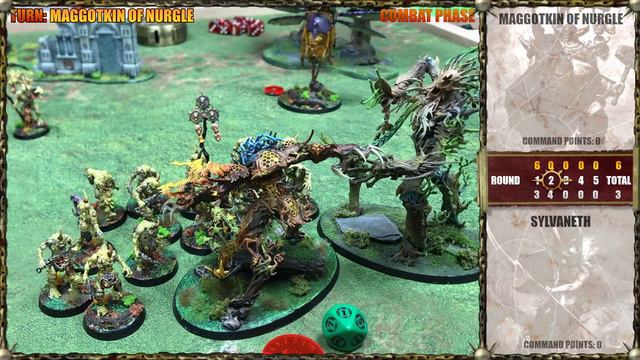 NEW Battletome Maggotkin of Nurgle AOS 3.0 vs Sylvaneth - Warhammer: Age of Sigmar Battle Report смотреть онлайн