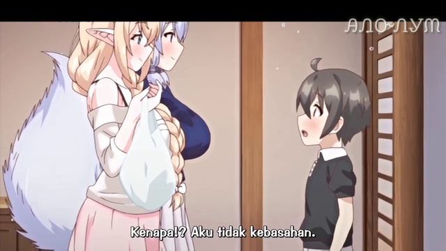 Isekai Harem - Kawaii Aria chan and Lulu chan | Harem Roamance Anime смотреть онлайн