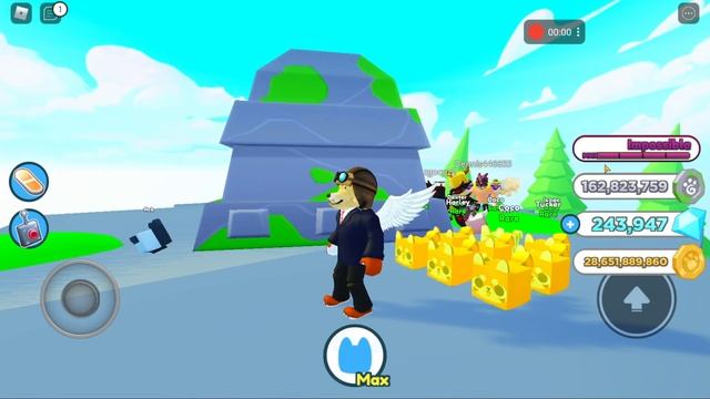 Афк фарм с телефона в Pet Simulator смотреть онлайн