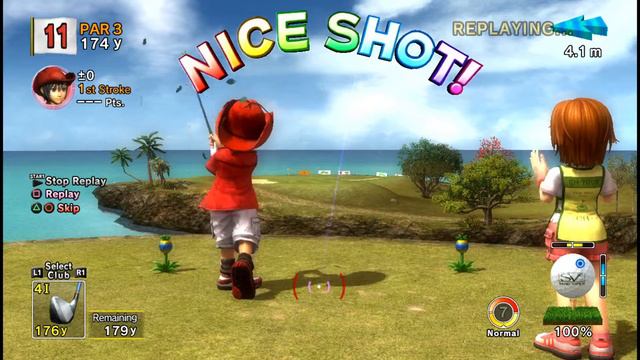 Hot Shots Golf Out Of Bounds Hole-In-One смотреть онлайн