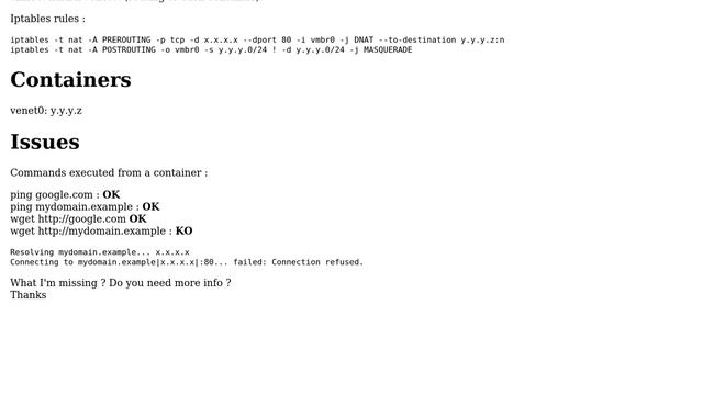 Accessing a container from another container using the public IP of the host смотреть онлайн
