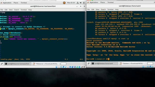 NOS1-A Basic Web Application on WebServer, MySQL Server, and Firewall Server using 3 Centos 7 смотреть онлайн