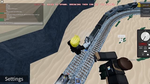 Roblox Ro Scale Railroad Union Pacific Excursion Train!