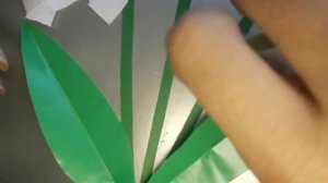 Аппликация Ландыши