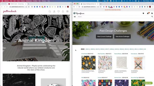 Patternbank VS Spoonflower - Best Platform To Sell Seamless Pattern Designs?