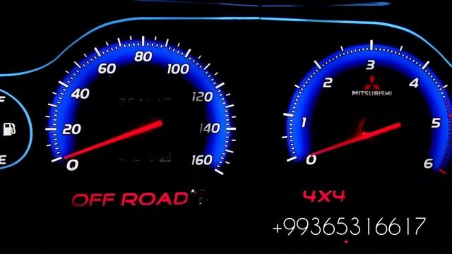 Mitsubishi Delica Тюнинг приборной панели. Mitsubishi Delica, tuning of dashboard смотреть онлайн