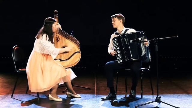 Инструментальный дуэт Колтунов Иван, Кавардакова Софья - "Веснянка" смотреть онлайн