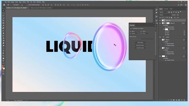 How To Create Realistic Liquid Bubbles | Photoshop Tutorial смотреть онлайн