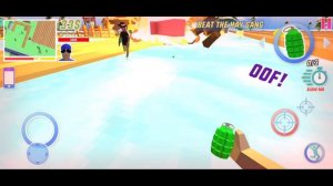 Beat the Hay Gang in Dude Theft Wars