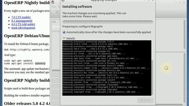 Instalar Install OpenERP Ubuntu / Debian Real time 15 min (Sub SPA-ENG) смотреть онлайн