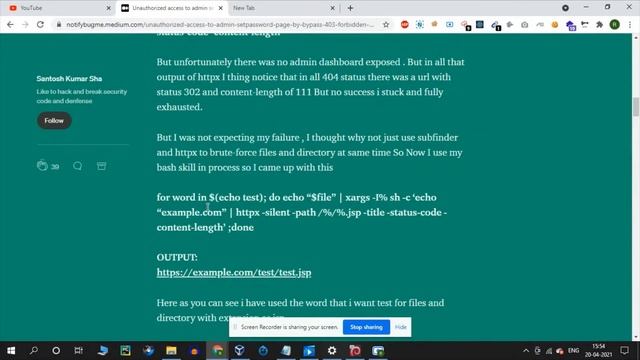 Bug bounty ||Report -16|| 403 forbidden bypass to access admin page|| P1 || #Unluckybughunter смотреть онлайн