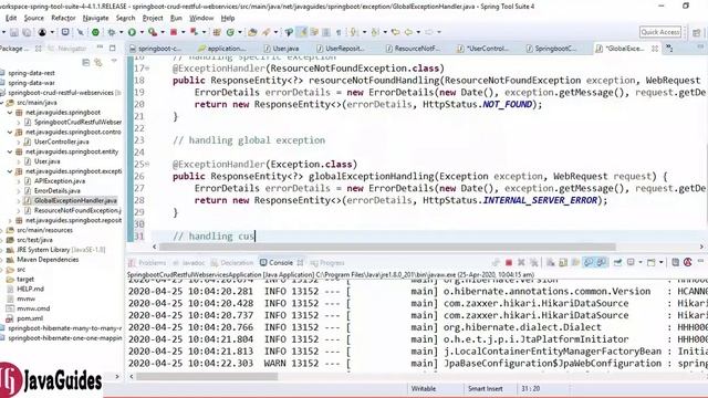 Spring Boot Rest API Validation with Hibernate Validator смотреть онлайн