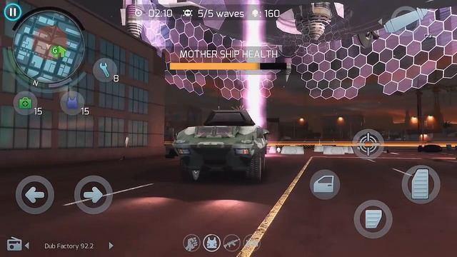Gangstar Vegas - Jackalope LV 3 (Tank) VS Aliens | Alien Invasion смотреть онлайн