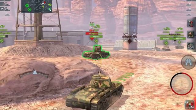 WOT BLITZ КВ-1С смотреть онлайн