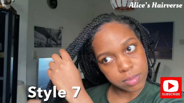 HOW TO STYLE BRAIDS/TWISTS||LIKE A PRO😉||11 DIFFERENT HAIRSTYLES смотреть онлайн