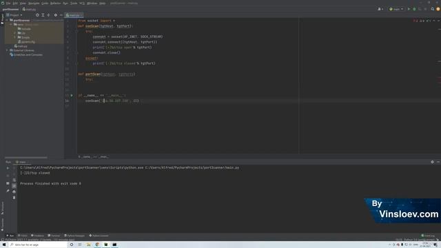 Build Your Own Port Scanner Using Python | Details in Step by Step | Network Scanning | VA | PT смотреть онлайн