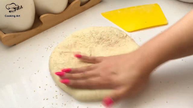 Turkish bread without oven.Be sure to make it,it's really great(subtitle) смотреть онлайн