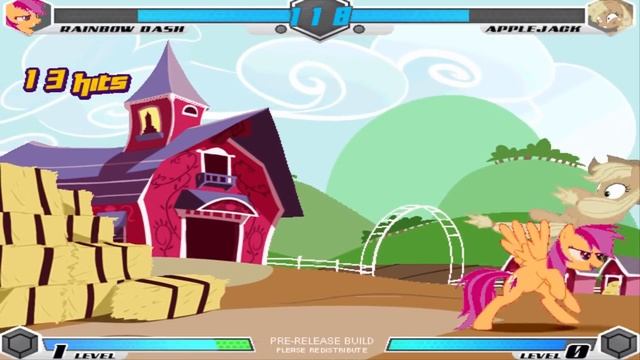 Fighting is Magic Rebuild 8.1 (2013) - "Chaos Ponies" Edition - Rainbow Dash pre-alpha смотреть онлайн