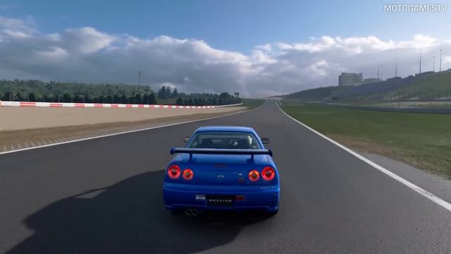 Gran Turismo Sport - Nissan Skyline GT-R V Spec II Nür (R34) Gameplay