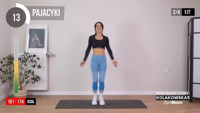 4. ODCHUDZAJĄCY Trening Interwałowy + TABATA / 30-dniowe Wyzwanie NOWAJA