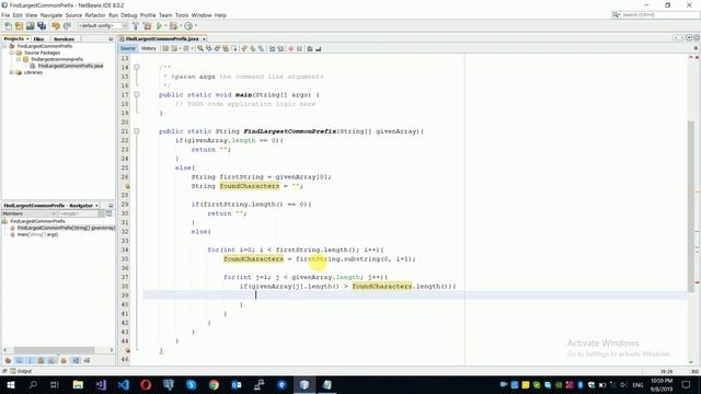 Find the Longest Common Prefix смотреть онлайн