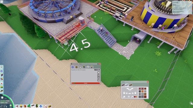 STARTING A FLOORLESS COASTER - Parkitect - Taste of Adventure смотреть онлайн