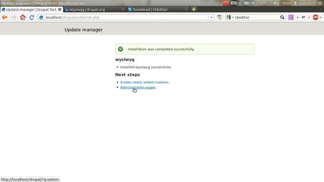 Drupal 7 Первые шаги: Установка модулей смотреть онлайн