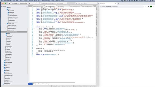 Implementing Routing and Lazy Loading Routes in Angular Application | ANGULAR 10 | ASP.NET CORE 3.0 смотреть онлайн