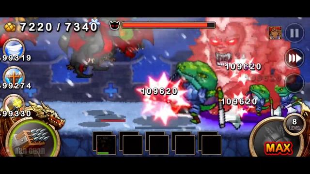 The Black Dragon is Back to Challenge The Angry Red Yeti - Custom Character | Kingdom Wars смотреть онлайн
