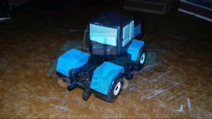 Урок. Как сделать Хтз-17221 из пластилина! Трактор из пластилина!