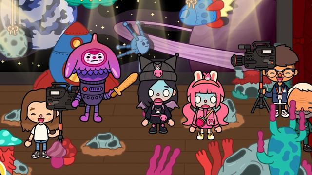 Hello Kitty, My Melody and Kuromi Stories Compilation | Sad Story Toca Life World | Toca Boca смотреть онлайн