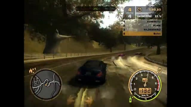 Mercedes-Benz SL65 AMG - NFS Most Wanted Black Edition смотреть онлайн