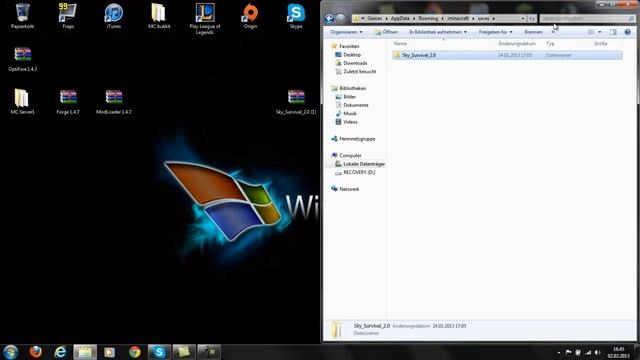★ Minecraft (1.14.4) Tutorial - 【SKY SURVIVAL】 Map Installation / Download FREE [HD] ★ смотреть онлайн