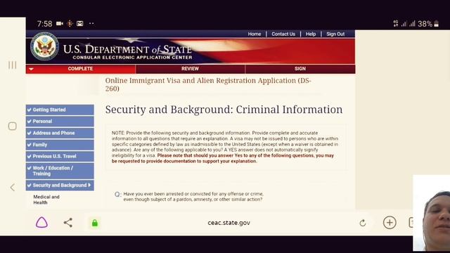 Green card лотерея. Заполнение формы DS-260 Full HD смотреть онлайн