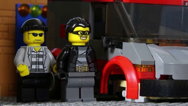 LEGO Brick Games: Slippery Slope Challenge STOP MOTION | Billy Bricks