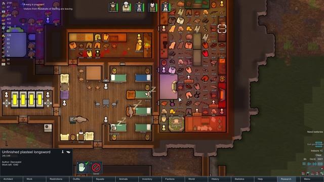 Rimworld:New Camaraderie (v0.12.914) - 14. Crafting Calamity смотреть онлайн