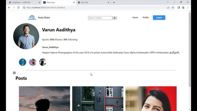 Insta Share Application (Insta Clone)| React Mini Project| NXTWAVE смотреть онлайн