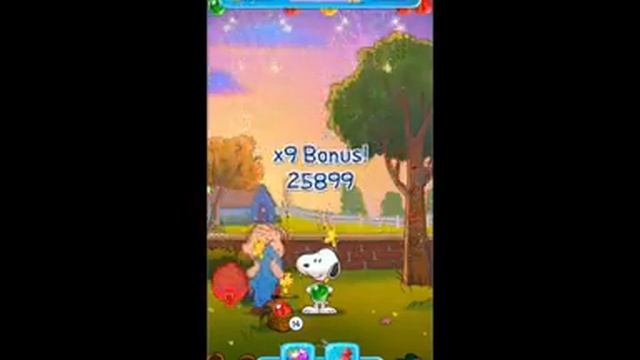 Snoopy Pop Bubble Shooter Level 55 by Jam City Gameplay #55 смотреть онлайн