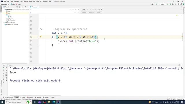 Java 2023 lecture number_07 Logical Operators in Bangla смотреть онлайн
