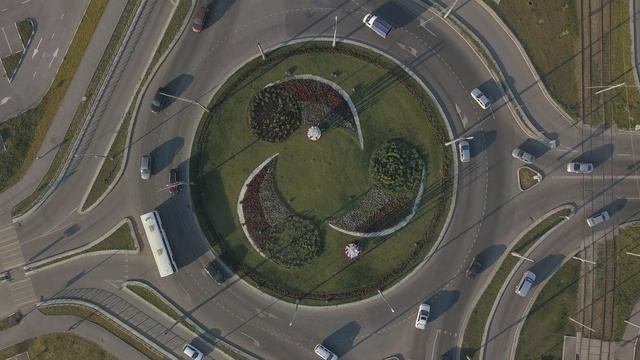 Аэросъемка Пермь / Развязка Леруа Мерлен / DJI Mavic Pro