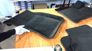 Формовка ЭВА ковриков. Термоформовка ЭВА.